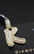 K letter Pendant